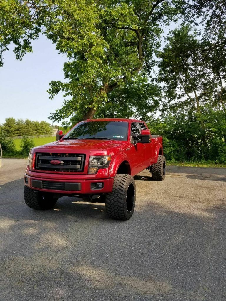 lots of mods 2013 Ford F 150 Fx4 lifted