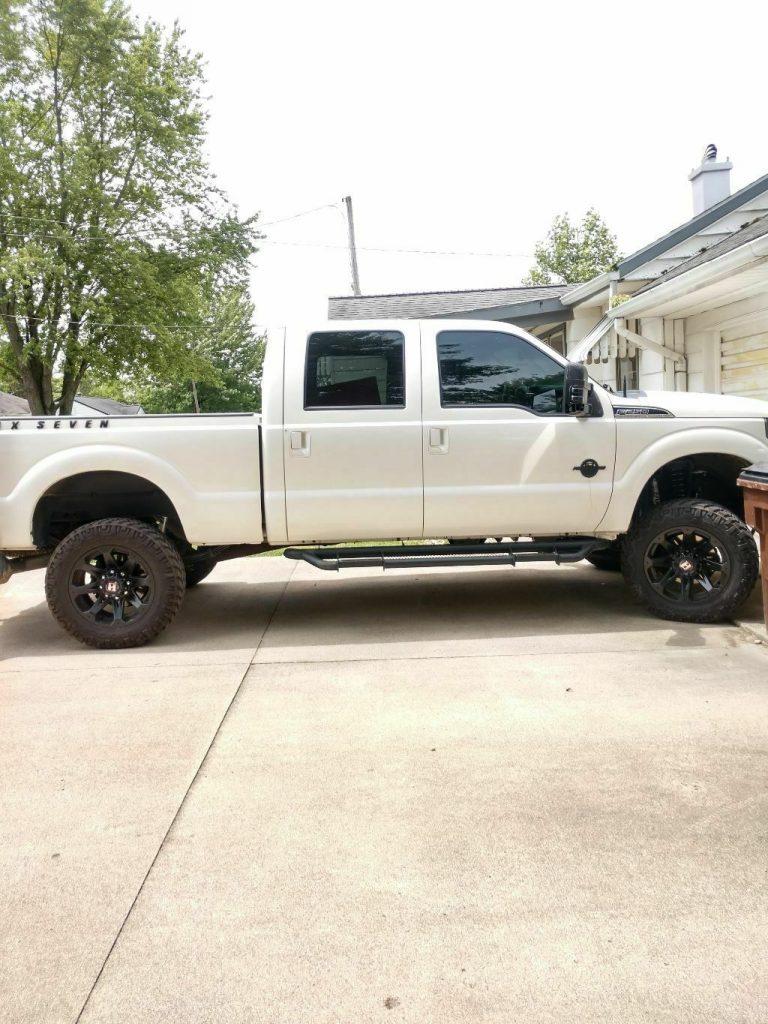 well upgraded 2013 Ford F 250 Lariat Performance lifted