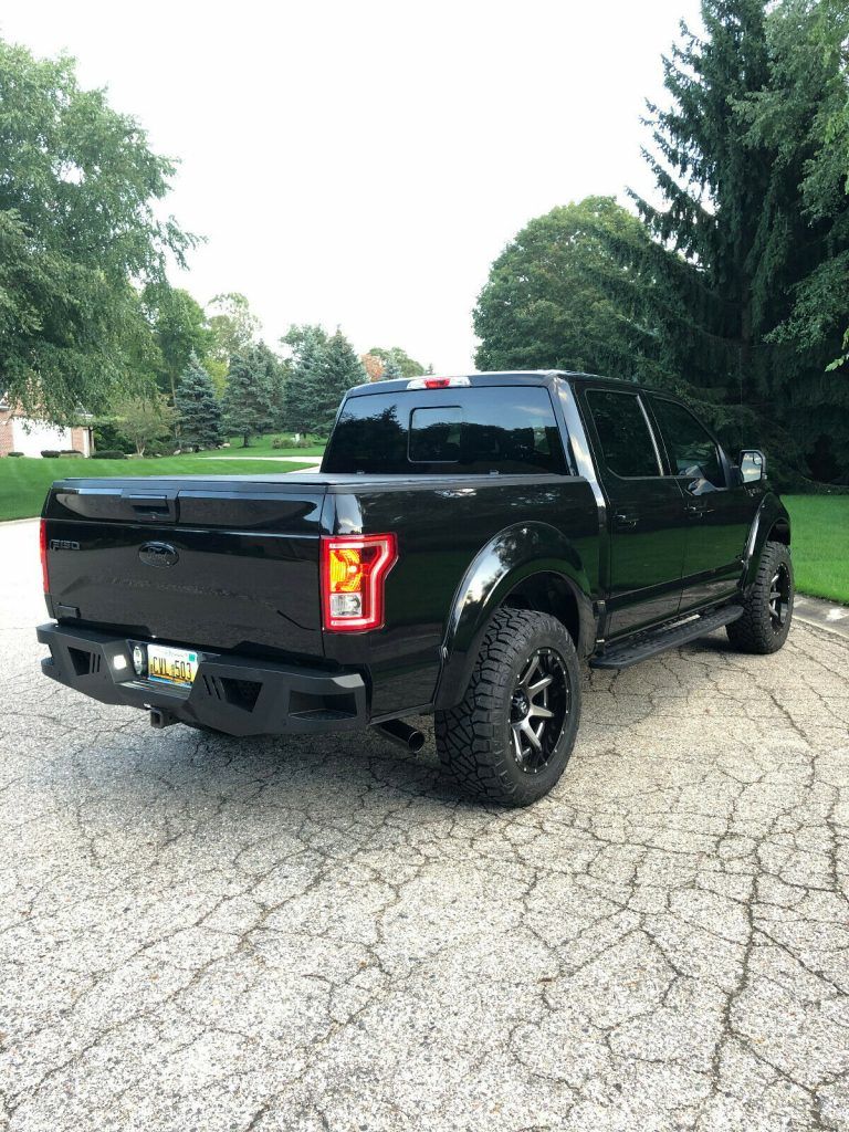 loaded 2015 Ford F 150 XLT lifted