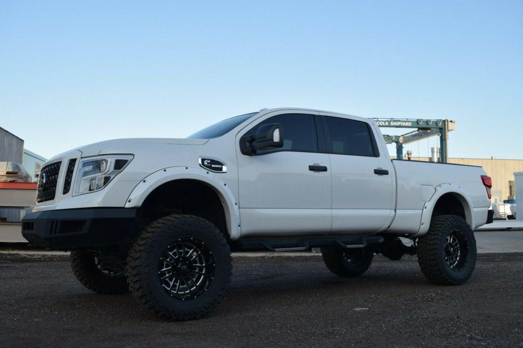 well modified 2016 Nissan Titan Pro4X lifted