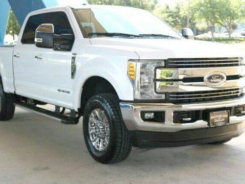 low miles 2017 Ford F 250 Lariat lifted for sale