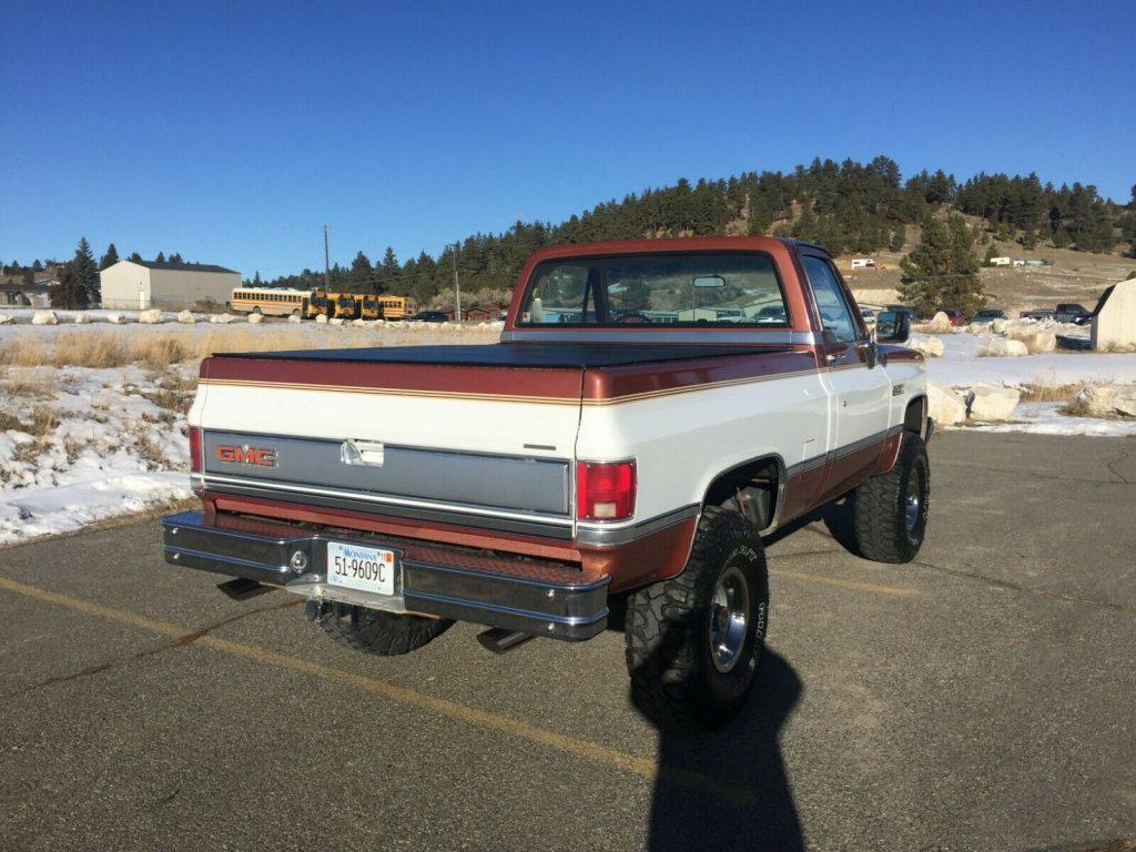 fuel injected 1987 Chevrolet C/K Pickup 1500 Sierra classic lifted