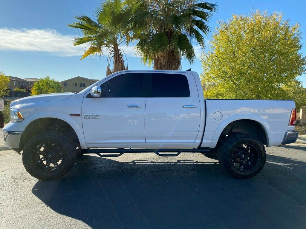 loaded and modified 2018 Dodge Ram 1500 lifted