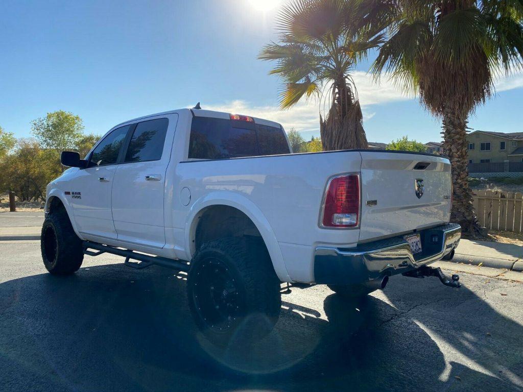 loaded and modified 2018 Dodge Ram 1500 lifted