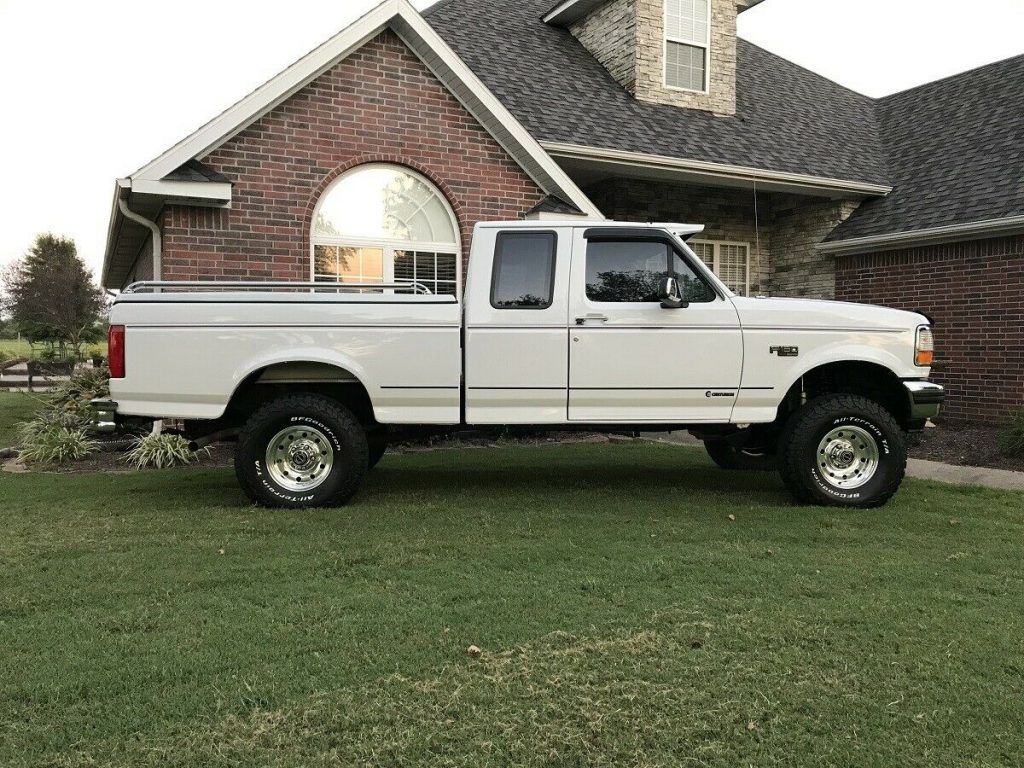 time capsule 1995 Ford F 150 XLT Centurion lifted