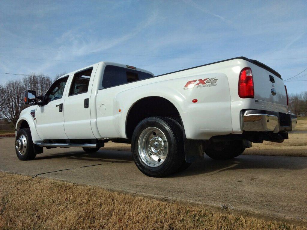 well equipped 2008 Ford F 450 Lariat lifted