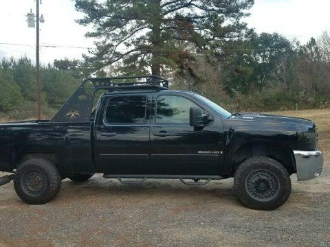 well running 2007 Chevrolet Silverado 2500 2500hd lifted for sale