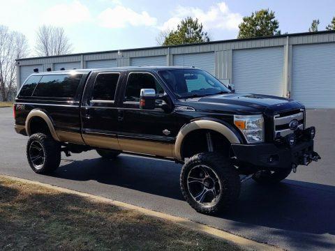 custom 2013 Ford F 350 Super DUTY king ranch lifted for sale