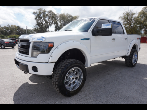 nice and clean 2013 Ford F 150 XLT Supercrew lifted for sale