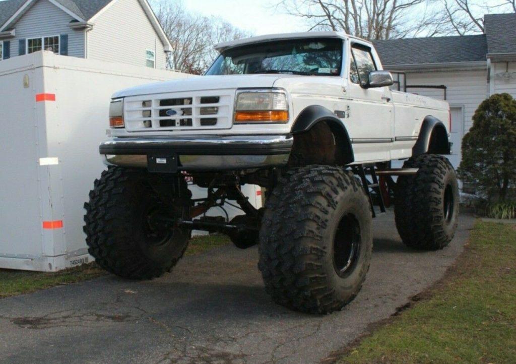 one of a kind 1992 Ford F 250 XLT lifted