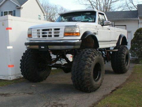 one of a kind 1992 Ford F 250 XLT lifted for sale