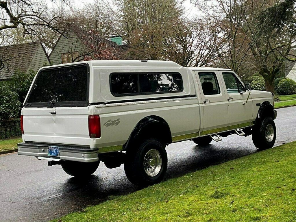 rust free 1995 Ford F 350 XL lifted
