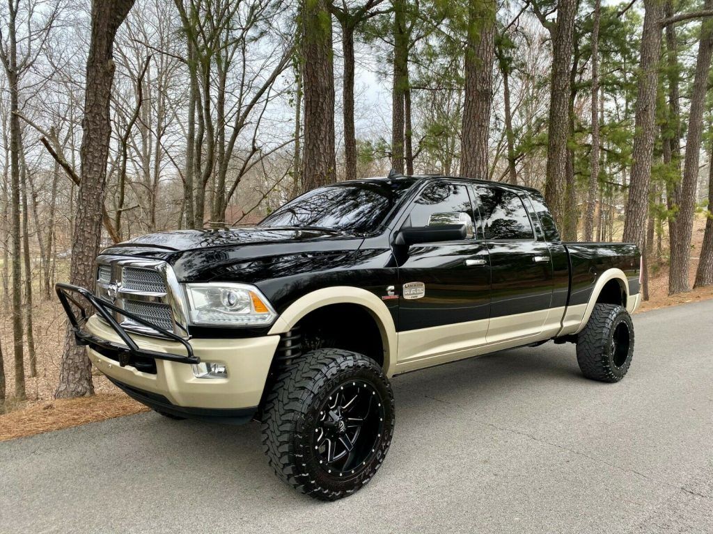 loaded with extras 2013 Dodge Ram 2500 Laramie Longhorn lifted