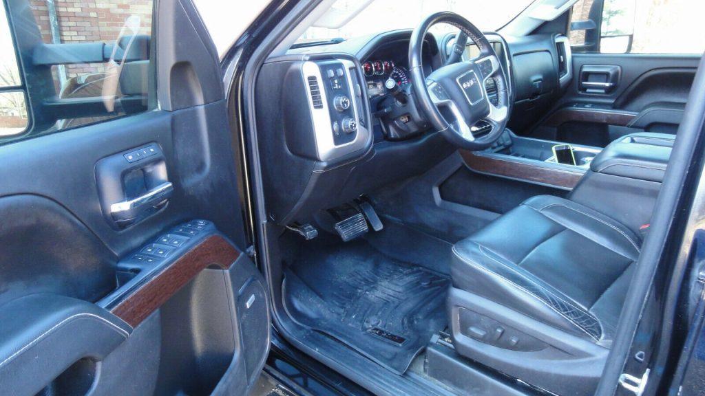 well equipped 2015 GMC Sierra 2500 SLT lifted