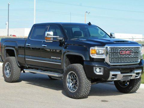 low miles 2018 GMC Sierra 2500 lifted for sale