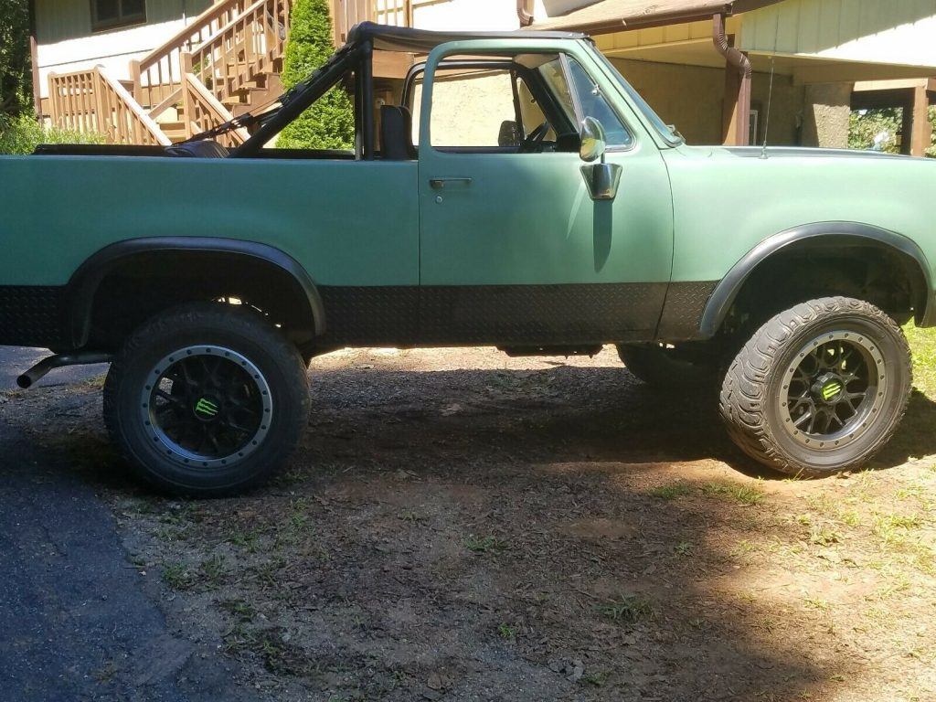 rare 1978 Dodge Ramcharger 4×4 lifted