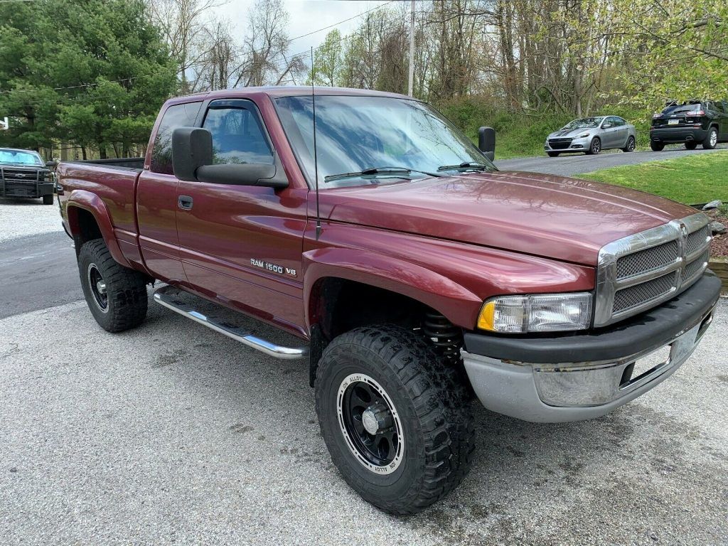 solid 1997 Dodge Ram 1500 lifted