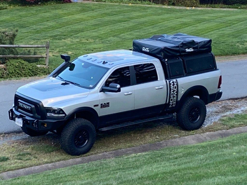 well modified 2018 Ram 2500 lifted