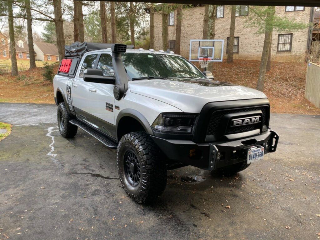 well modified 2018 Ram 2500 lifted