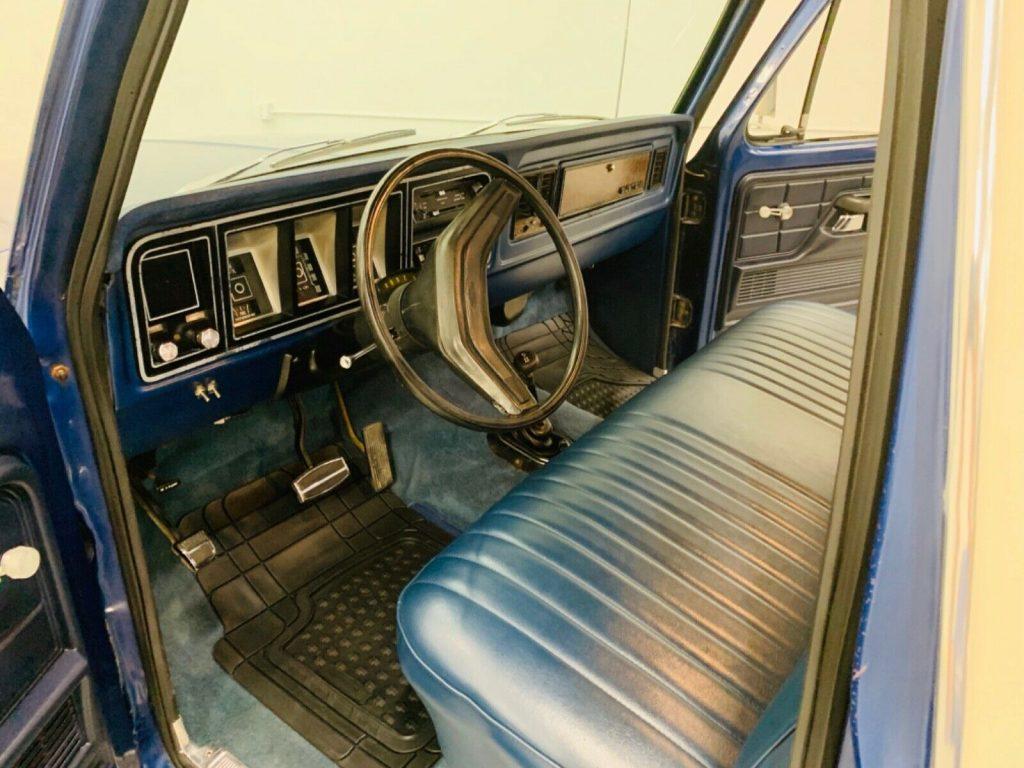 restored 1979 Ford F 150 Custom lifted