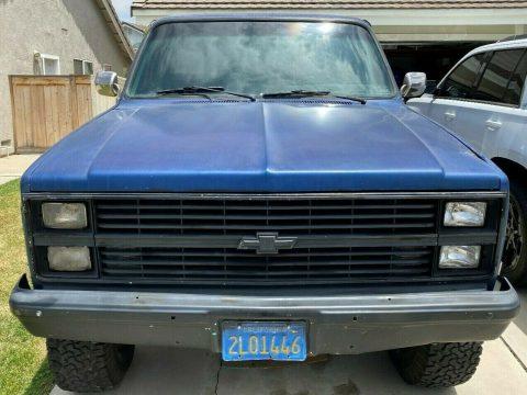 rust free 1984 Chevrolet C/K Pickup 2500 Silverado lifted for sale