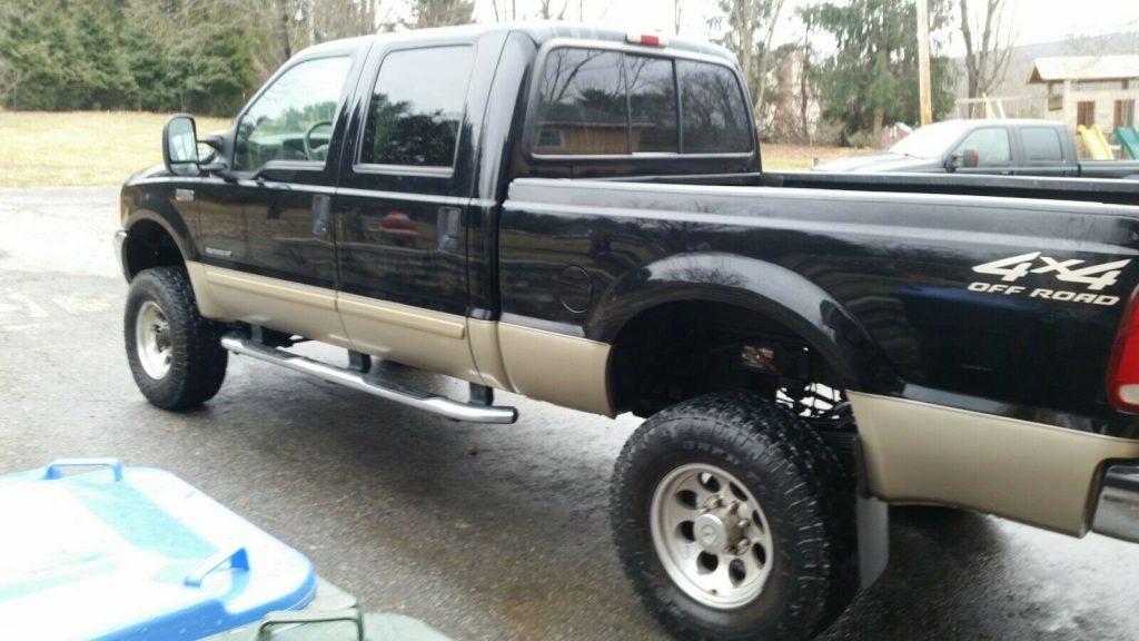 rust free 2001 Ford F 350 Lariat lifted