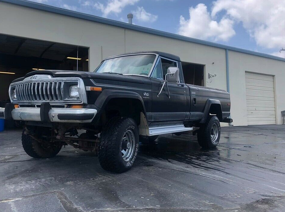 solid 1981 Jeep J10 Laredo lifted
