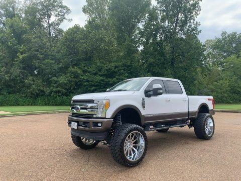 well maintained 2017 Ford F 250 KING RANCH lifted for sale