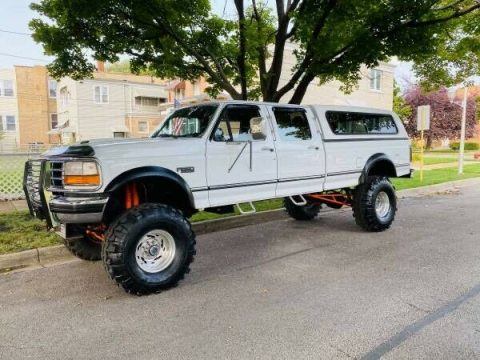 excellent shape 1995 Ford F350 XLT lifted for sale