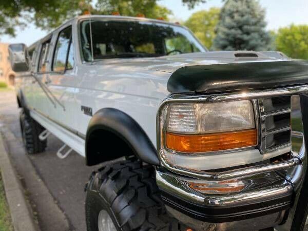 excellent shape 1995 Ford F350 XLT lifted