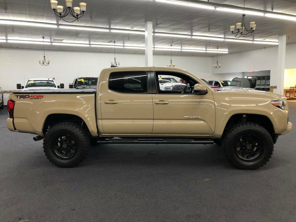 very clean 2018 Toyota Tacoma lifted