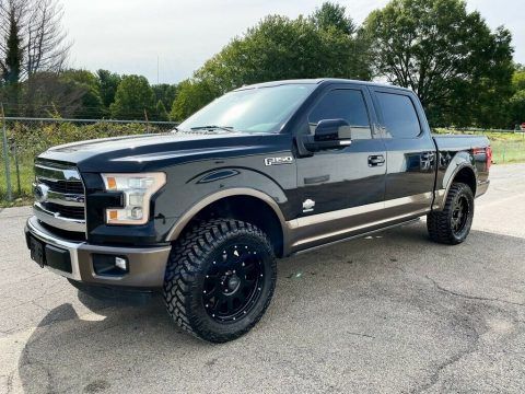 loaded 2016 Ford F 150 King Ranch lifted for sale