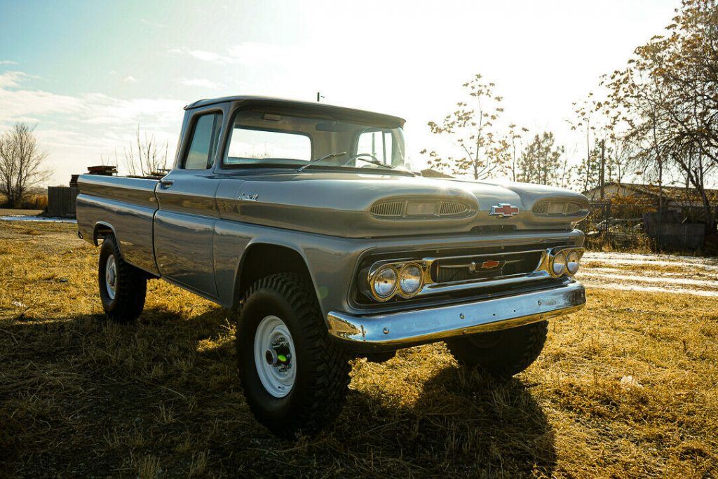 extremely rare 1961 Chevrolet C 10 Apache lifted