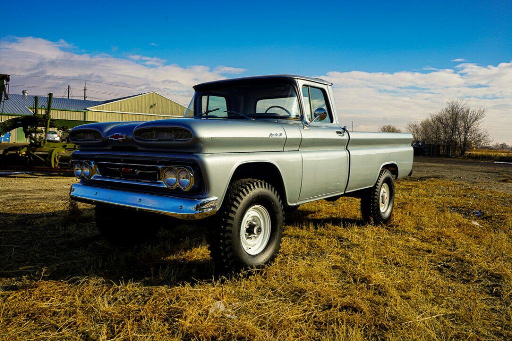 extremely rare 1961 Chevrolet C 10 Apache lifted