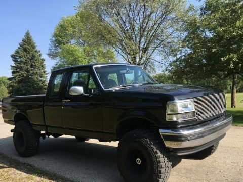 new front end 1994 Ford F 150 XLT Extended Cab Shortbox lifted for sale