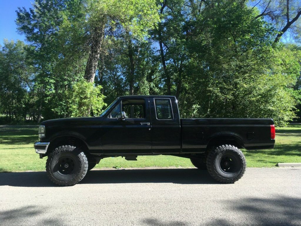 new front end 1994 Ford F 150 XLT Extended Cab Shortbox lifted