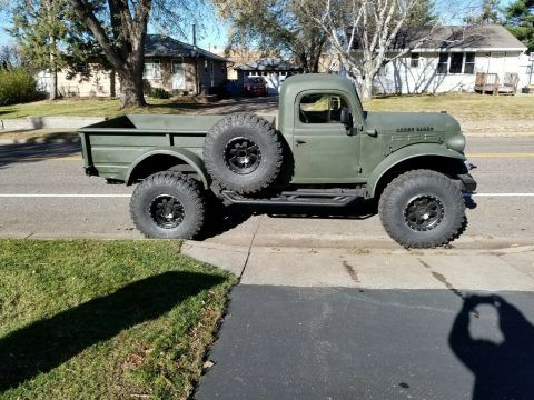 restomod 1948 Dodge Power Wagon lifted for sale
