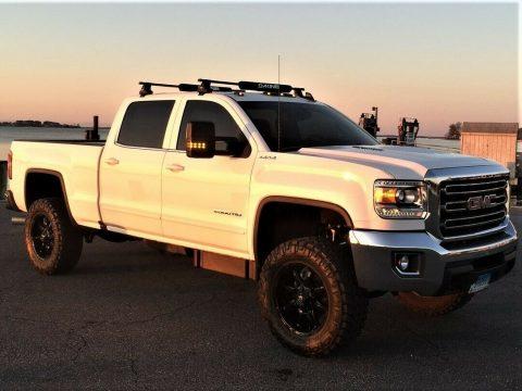 low miles 2016 GMC Sierra 2500 lifted for sale
