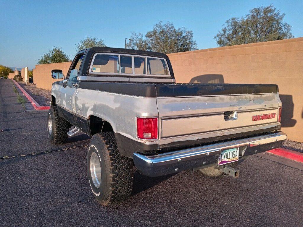 1985 Chevrolet K10 Short bed lifted [crate engine]