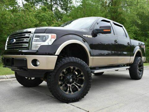 2013 Ford F-150 Super Crew Lariat lifted [everything in great shape] for sale