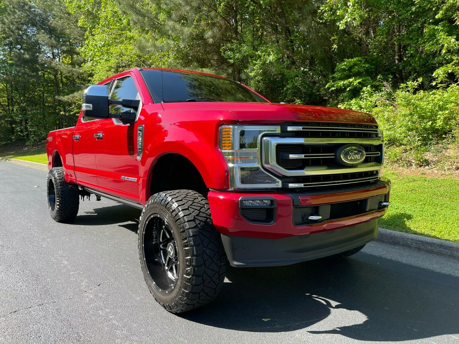 ford f250 super duty platinum lifted