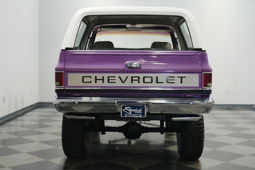 1987 Chevrolet Blazer K5 4×4 lifted [classic vintage square body]