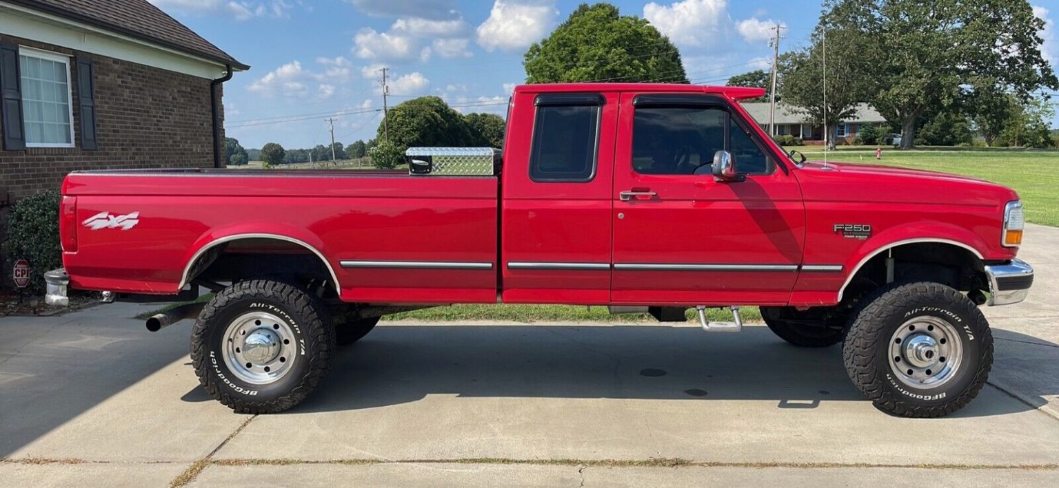 1996 Ford F-250 XLT pickup lifted [upgraded] for sale