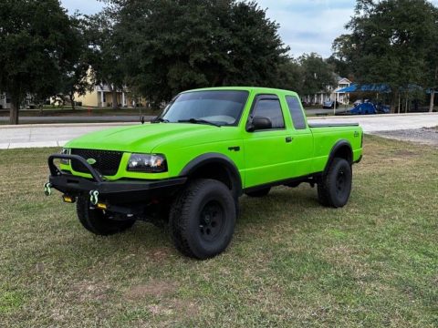 2001 Ford Ranger Super Cab lifted [5&#8243; rough country lift] for sale