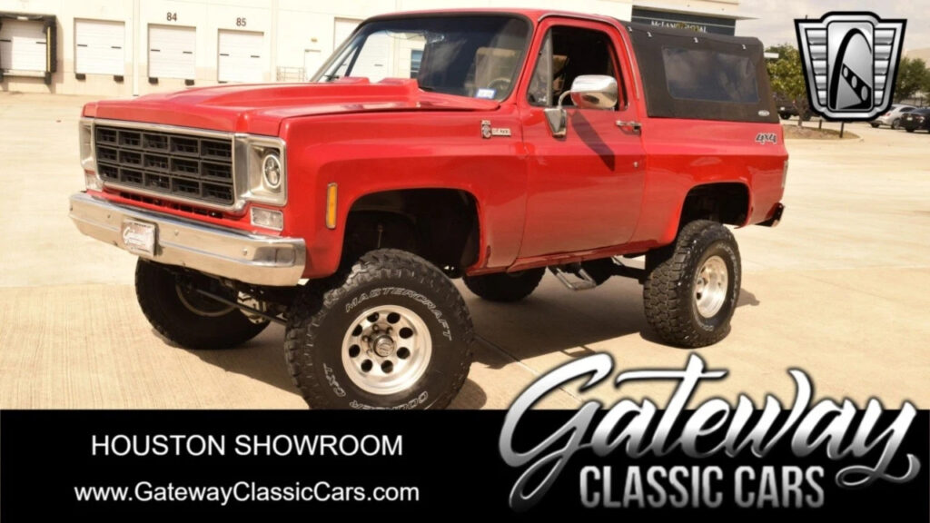 Red 1976 Chevrolet Blazer Other 350 CID V8