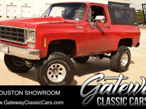 Red 1976 Chevrolet Blazer Other 350 CID V8 for sale
