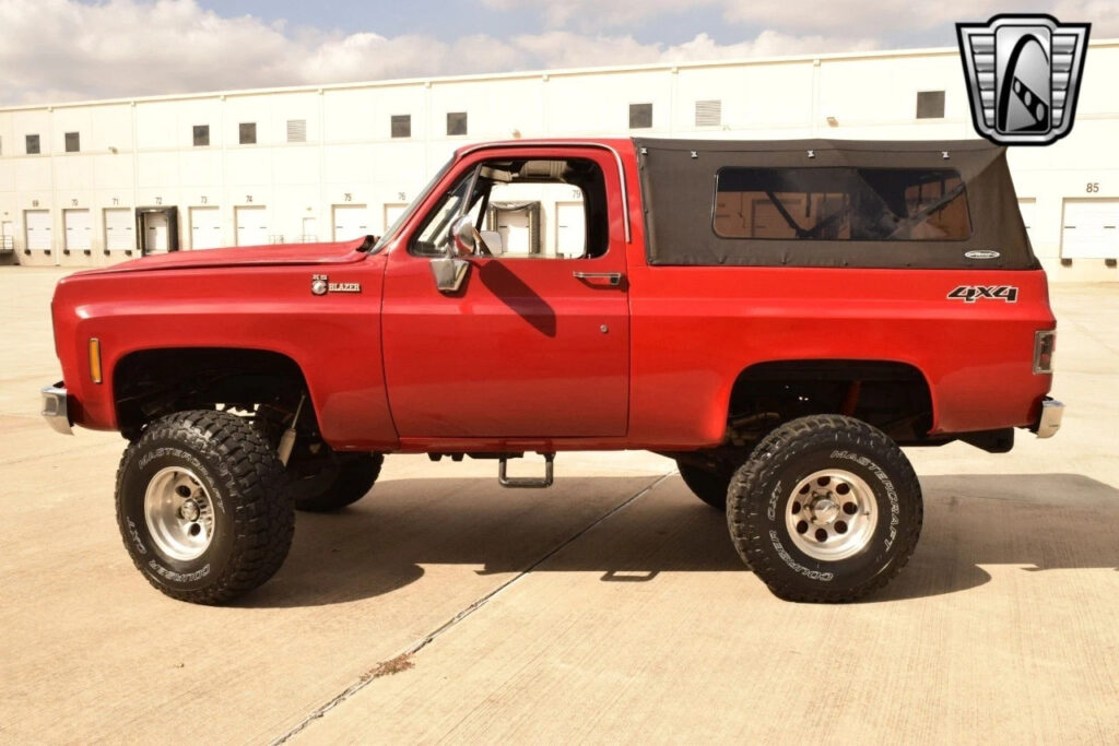 Red 1976 Chevrolet Blazer Other 350 CID V8