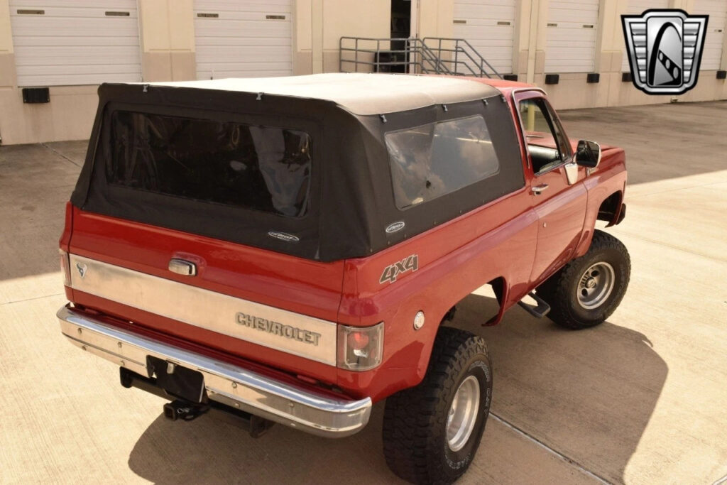 Red 1976 Chevrolet Blazer Other 350 CID V8