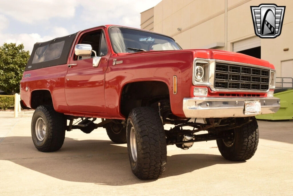 Red 1976 Chevrolet Blazer Other 350 CID V8